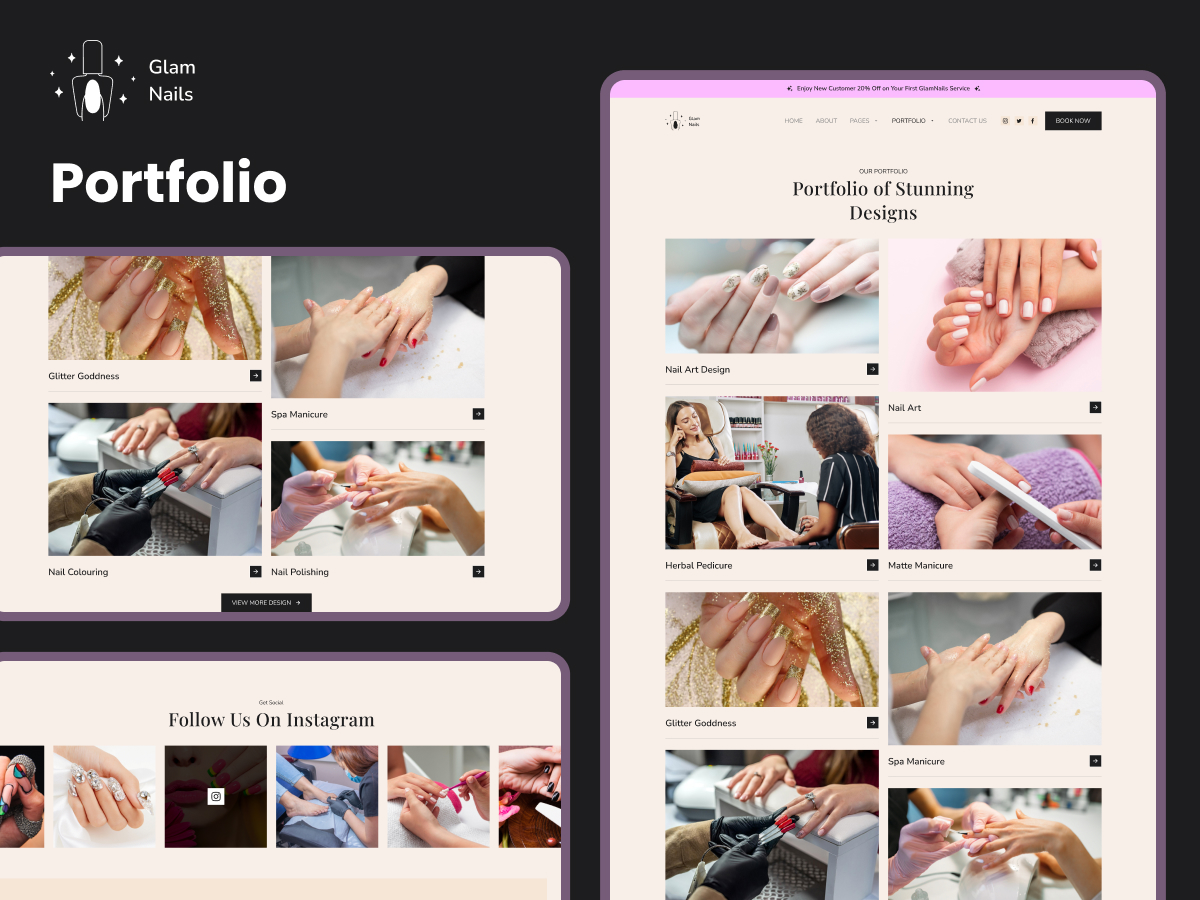 Creating an Online Portfolio to Showcase Nail Art Work