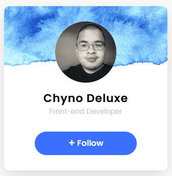 codepen profile card example