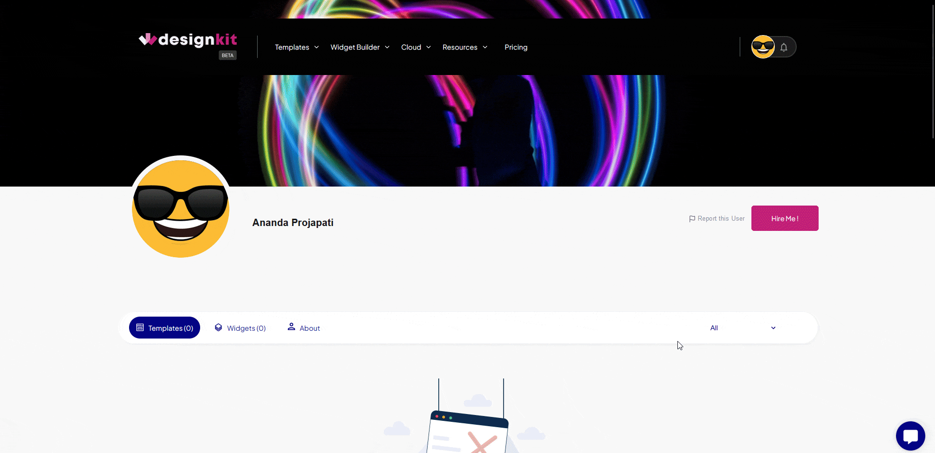 wdesignkit profile hire me