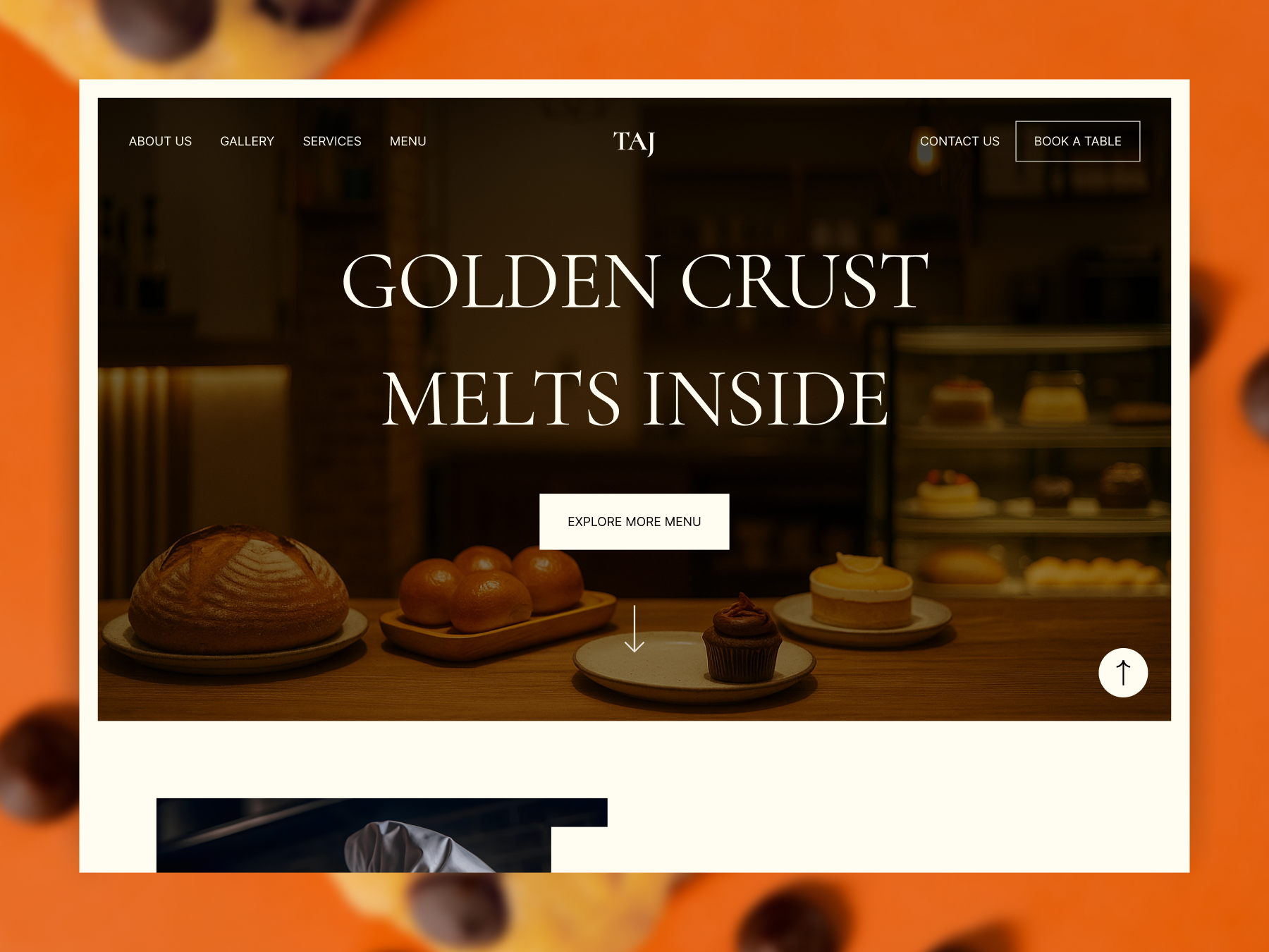 Taj Bakery AI-compatible kit by WDesignKit