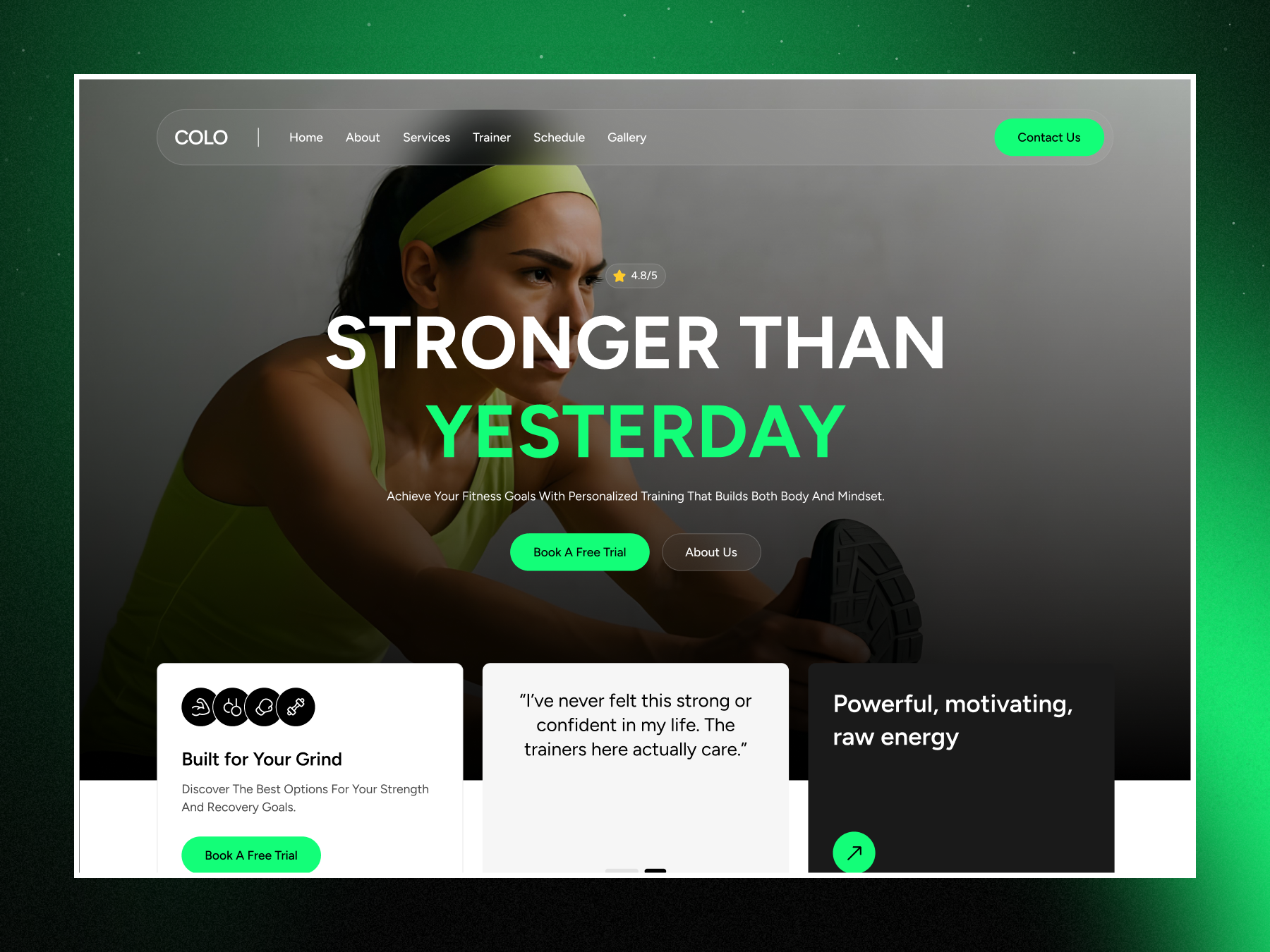 Colo Fitness AI-compatible kit by WDesignKit