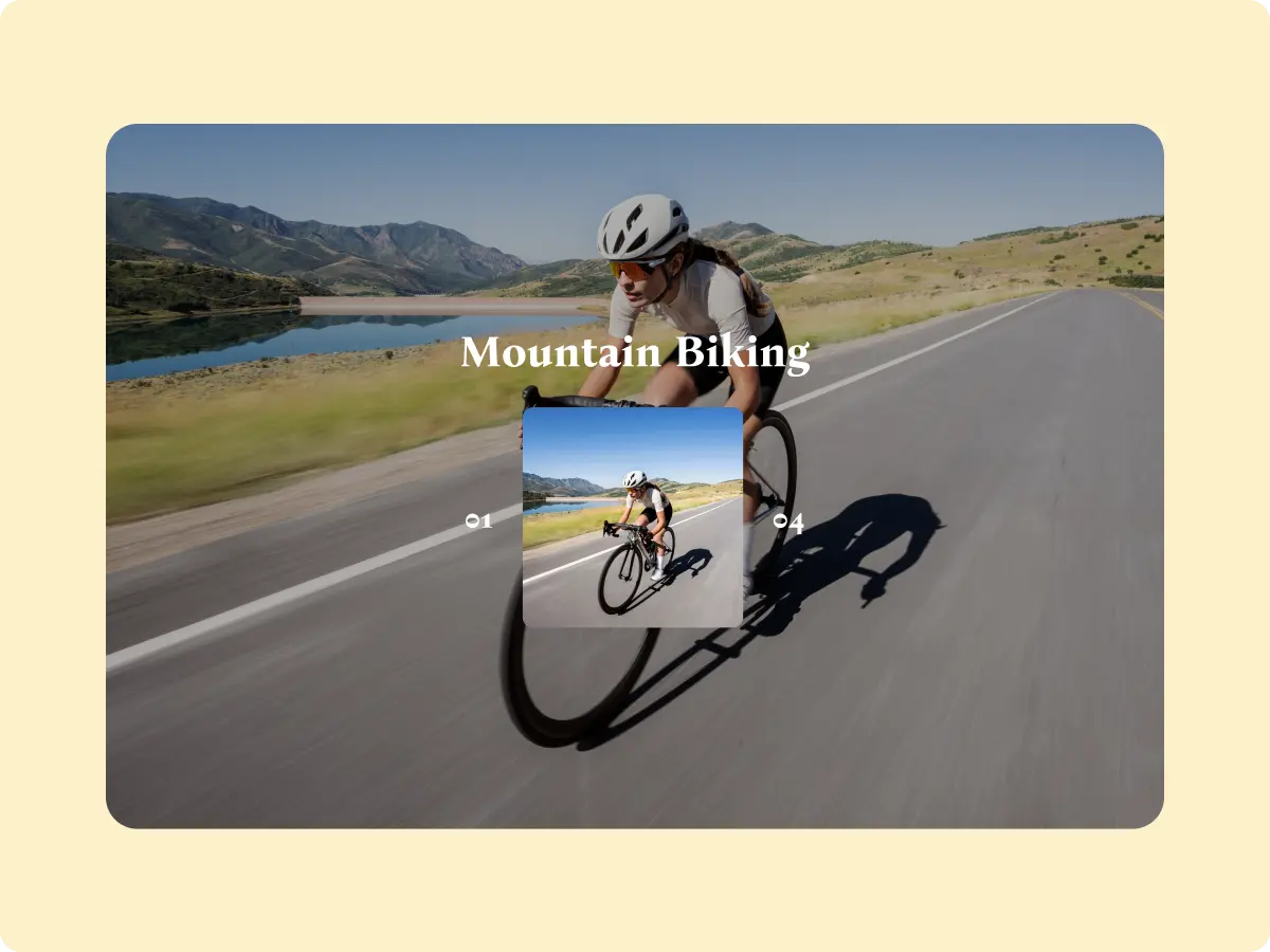 Parallax Scroll Portfolio, a Bricks element by WDesignKit with parallax scrolling effects